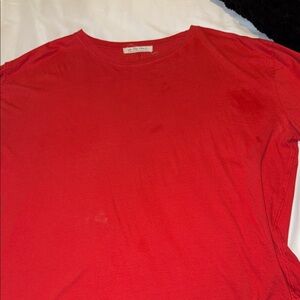 Free People red shirt